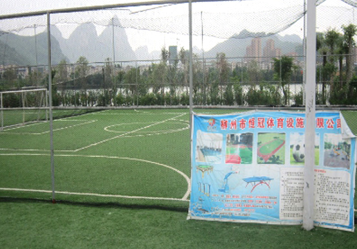 广西人工草坪足球场案例